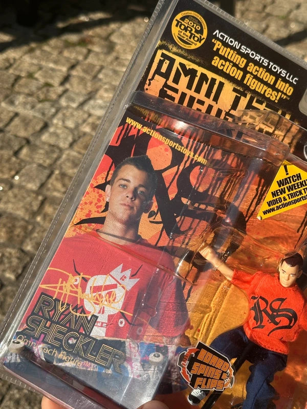 Very Rare Ryan Sheckler Omni Tech Action Figure (2008)