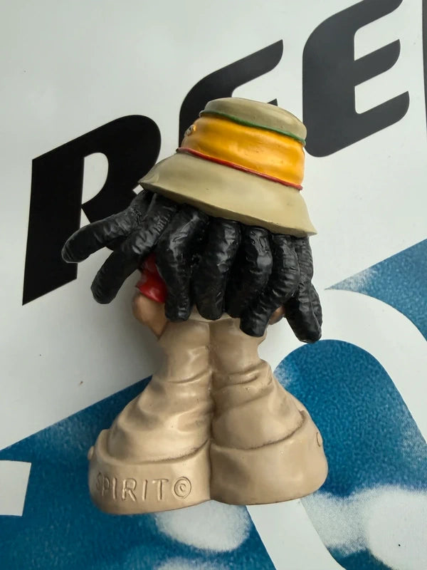 Rare Y2k Spirit streetwear Brand figurine Girl with dreadlocks