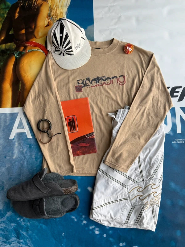90s Billabong Longsleeve mustard