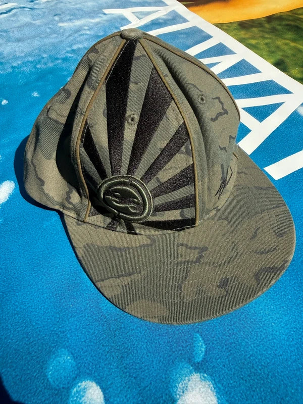 GRAIL Billabong Rising Sun Camo SnapBack Hat
