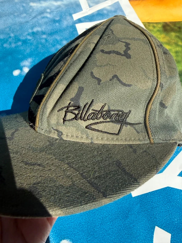 GRAIL Billabong Rising Sun Camo SnapBack Hat