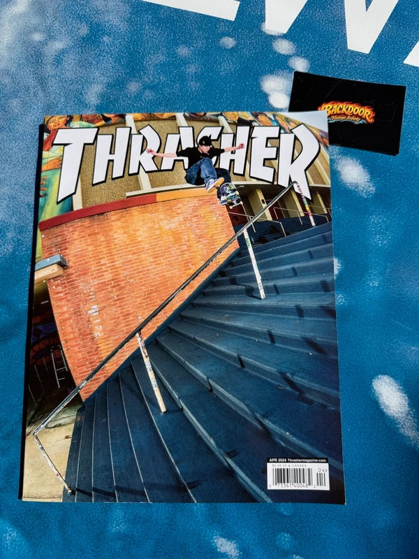Thrasher Skateboard Magazine #APR 2024