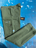 Ultra rare Y2K Deadstock Mambo Cargo Pants Green front