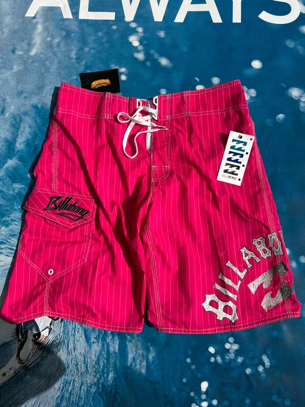 Y2K Billabong Pink Boardshorts Deadstock