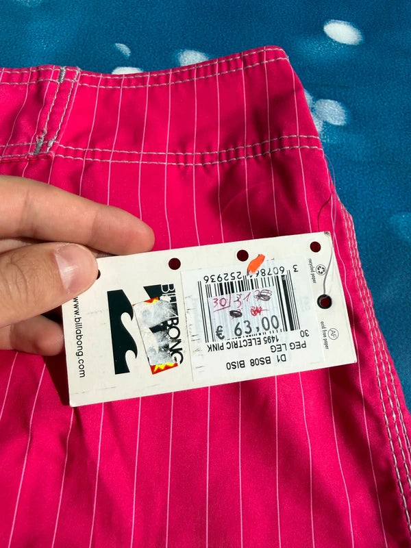 Y2K Billabong Pink Boardshorts Deadstock