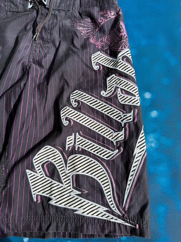 Rare Y2K Billabong Opium Emo Punk Boardshorts