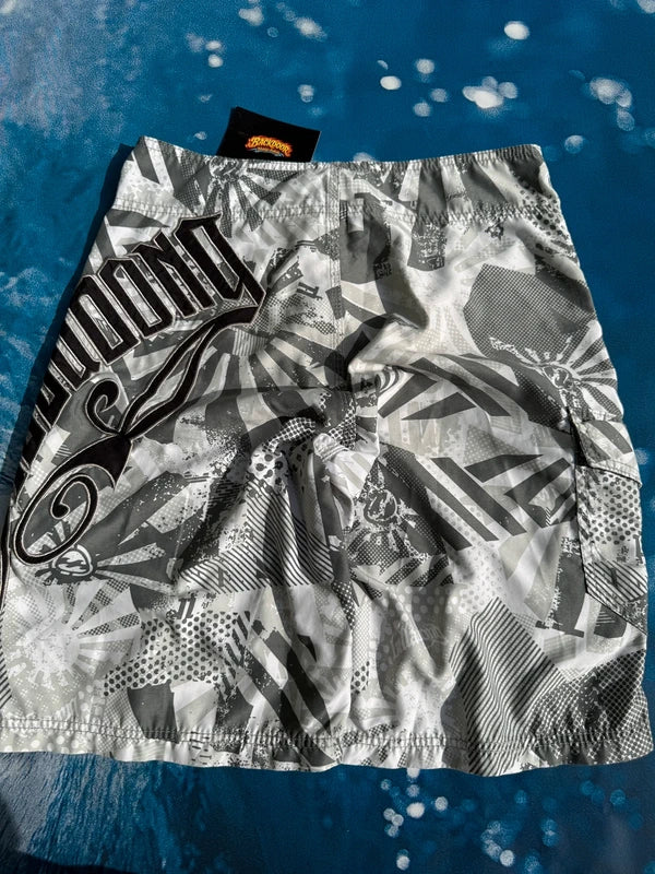 Ultra rare Billabong Y2K Opium Camo Rising Sun Boardshorts