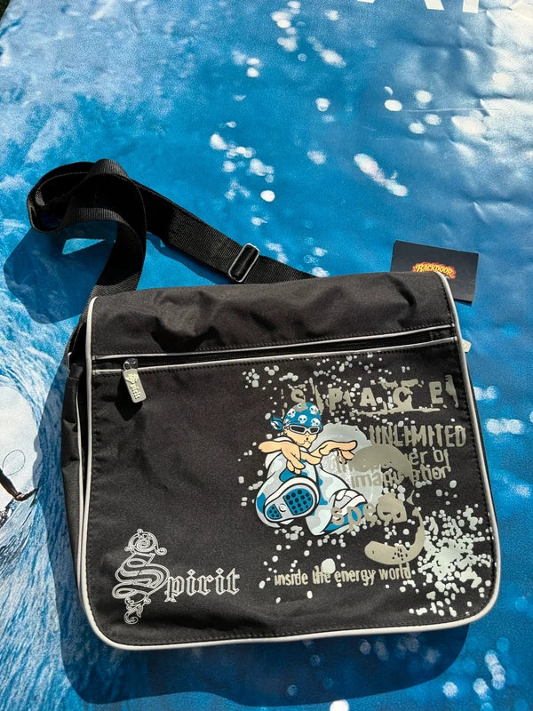 Y2K Spirit Streetwear Shoulder Bag
