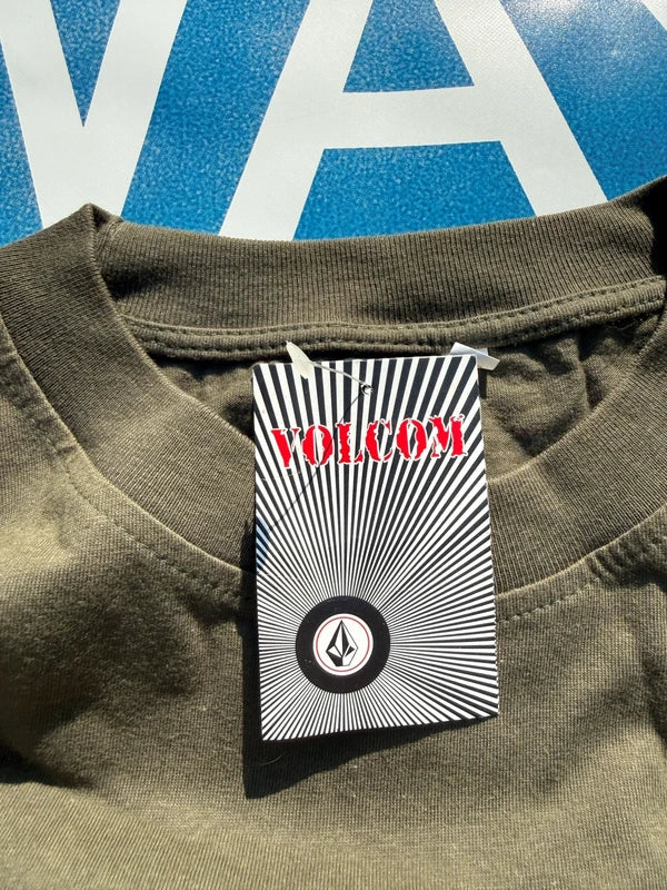 Y2k Volcom Tee Olive w/ tags