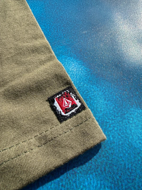 Y2k Volcom Tee Olive w/ tags