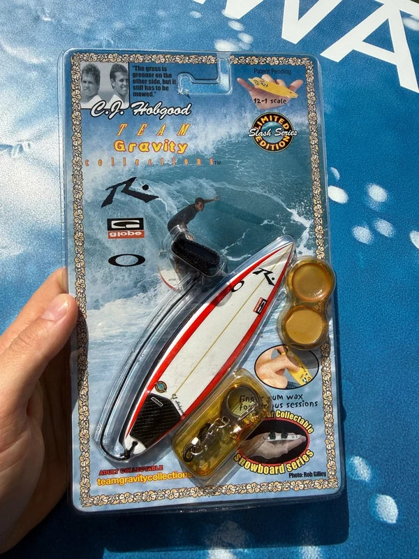 Rare 2000s Surf Fingerboard Collectible Rusty front