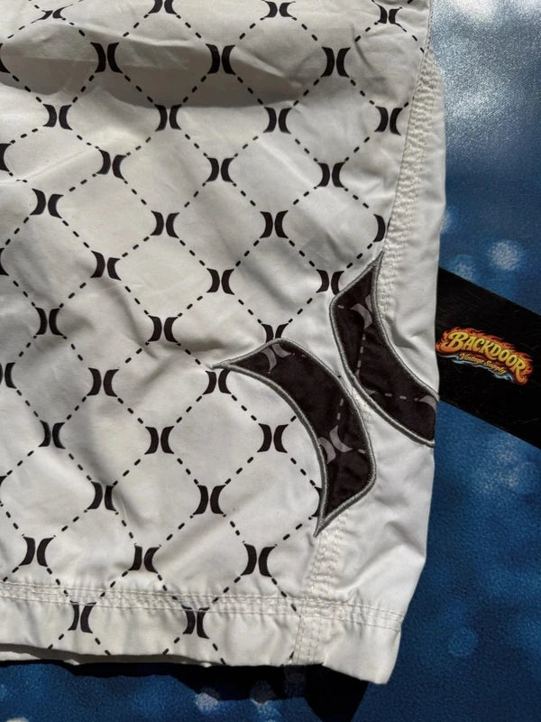 Y2K Hurley Monogram Boardshorts