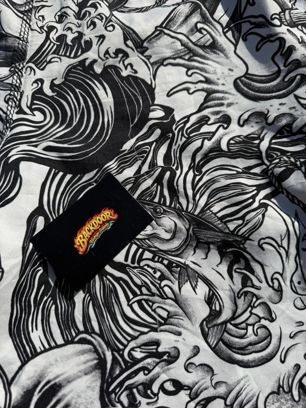 Y2K Billabong Opium Punk style Boardshorts