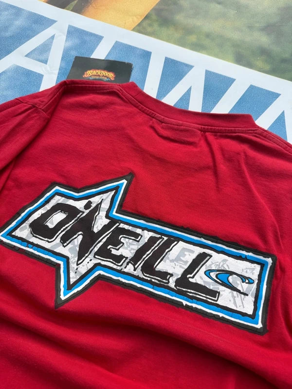 90s O'Neill Red Blue Icon Graphic Tee