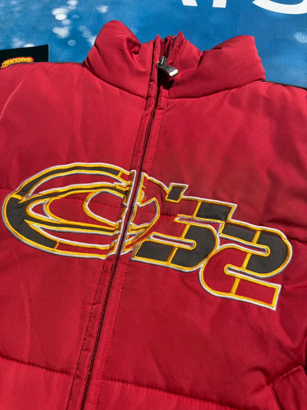 Y2K Oneill puffer vest