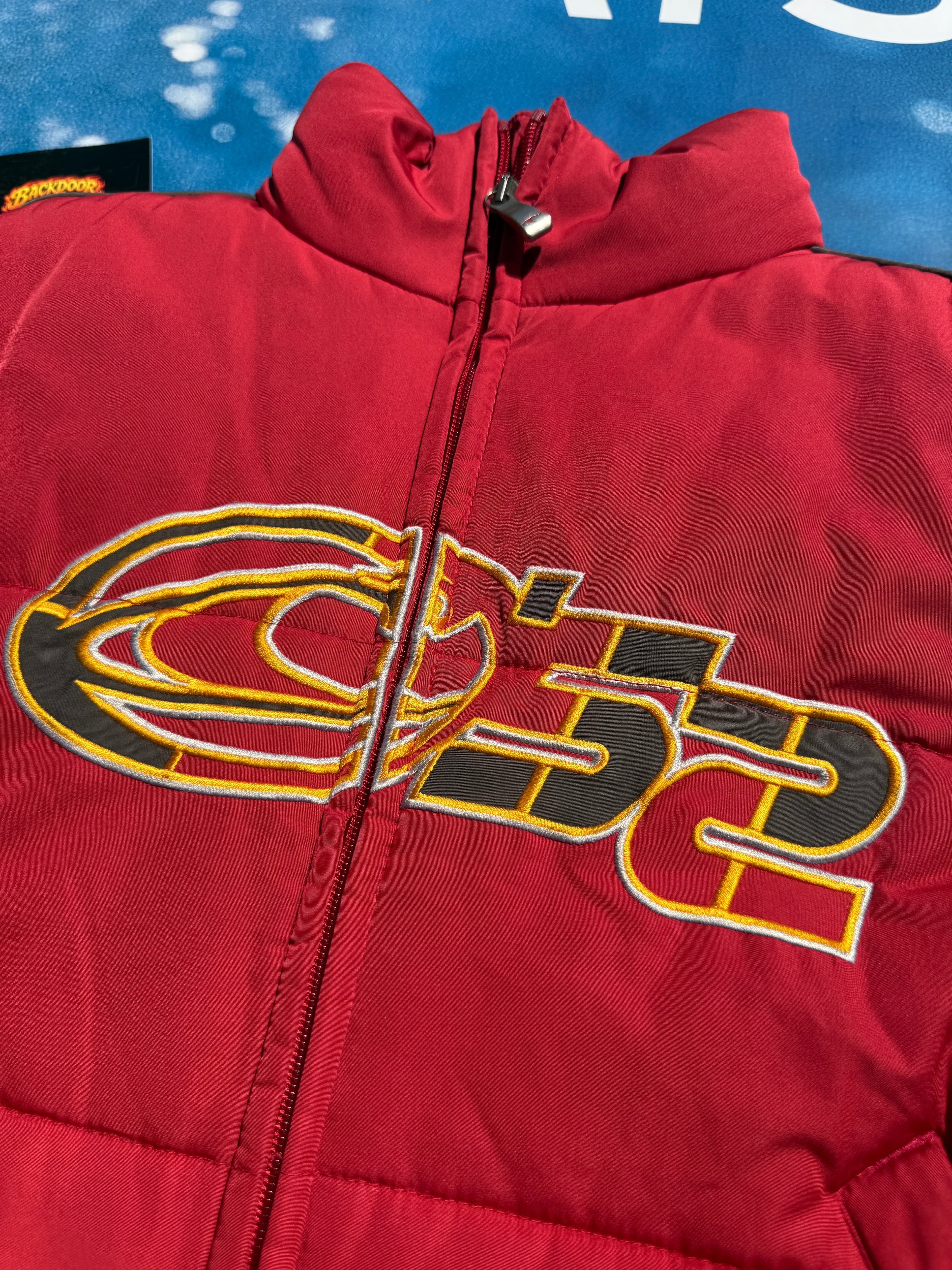 Y2K Oneill puffer vest