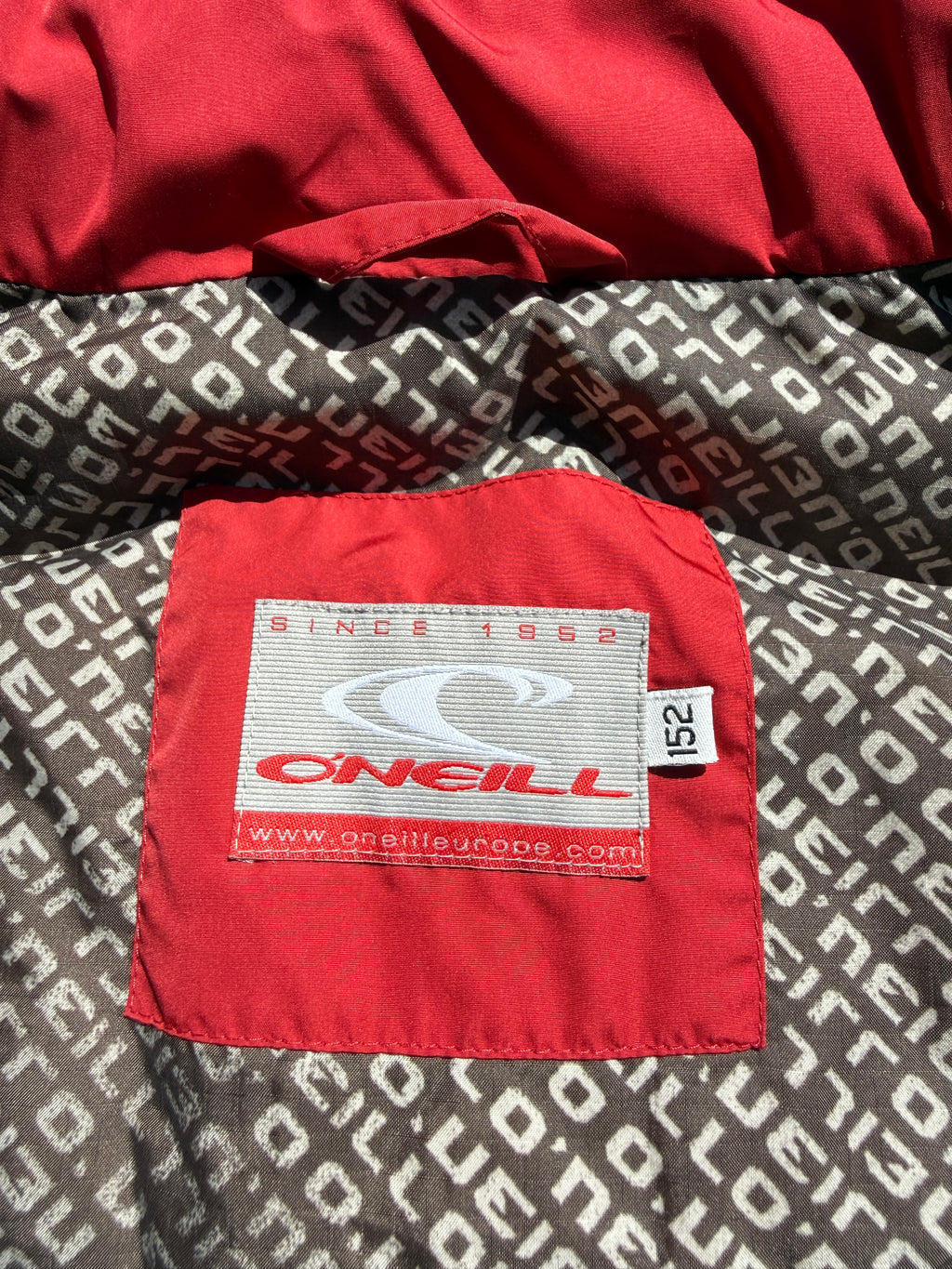 Y2K Oneill puffer vest