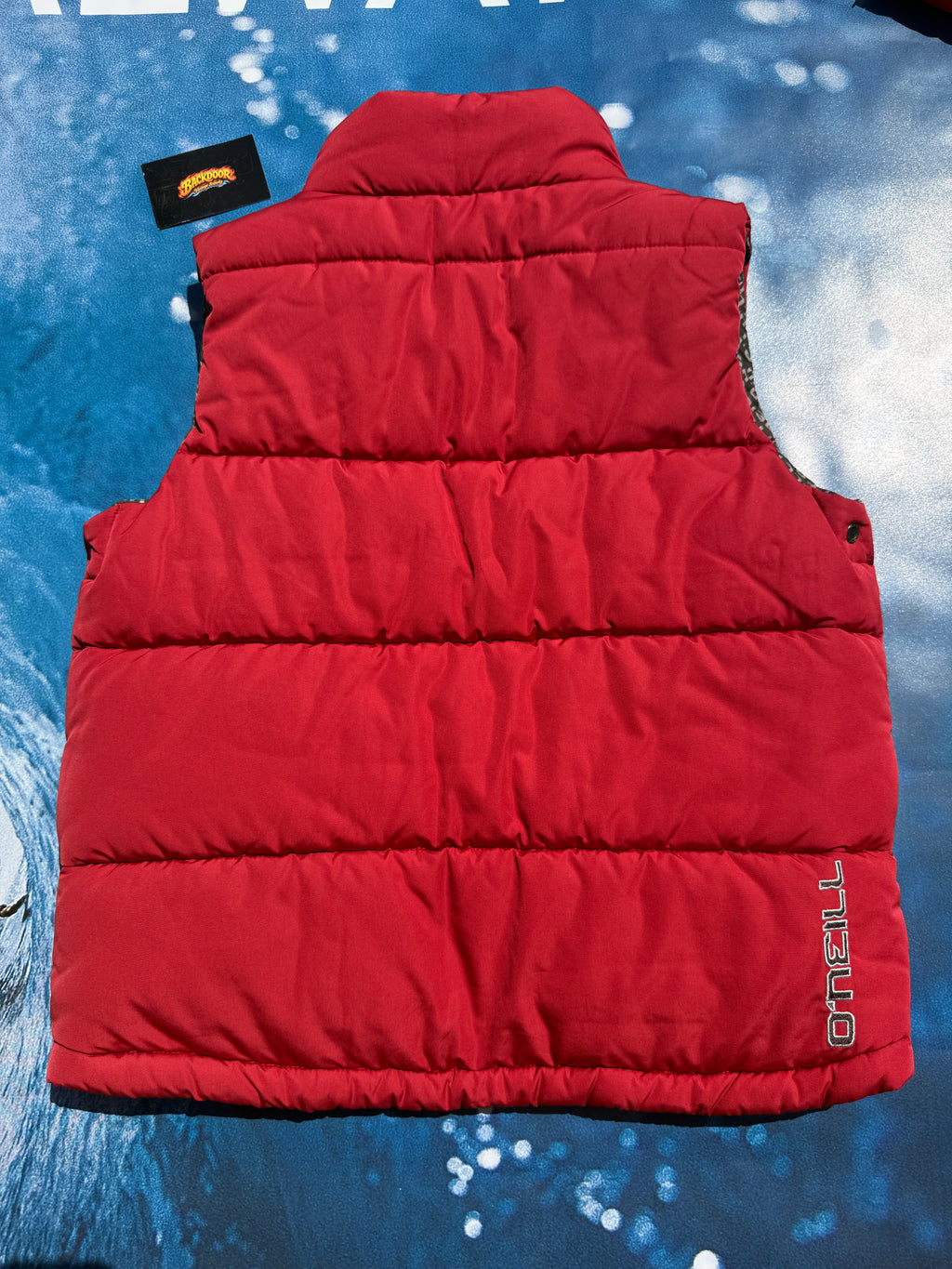 Y2K Oneill puffer vest