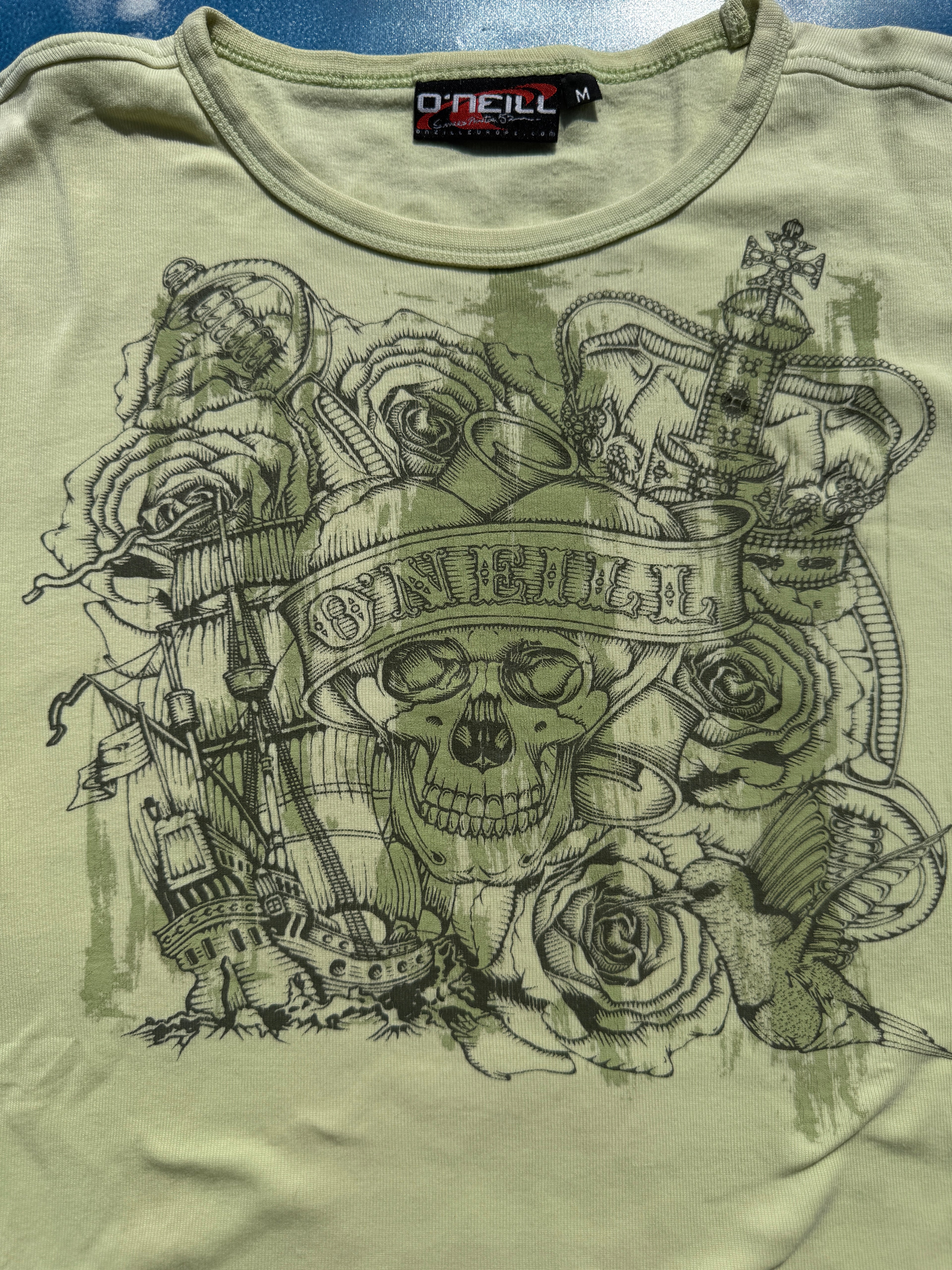 Y2K Oneill Skull Opium Tee