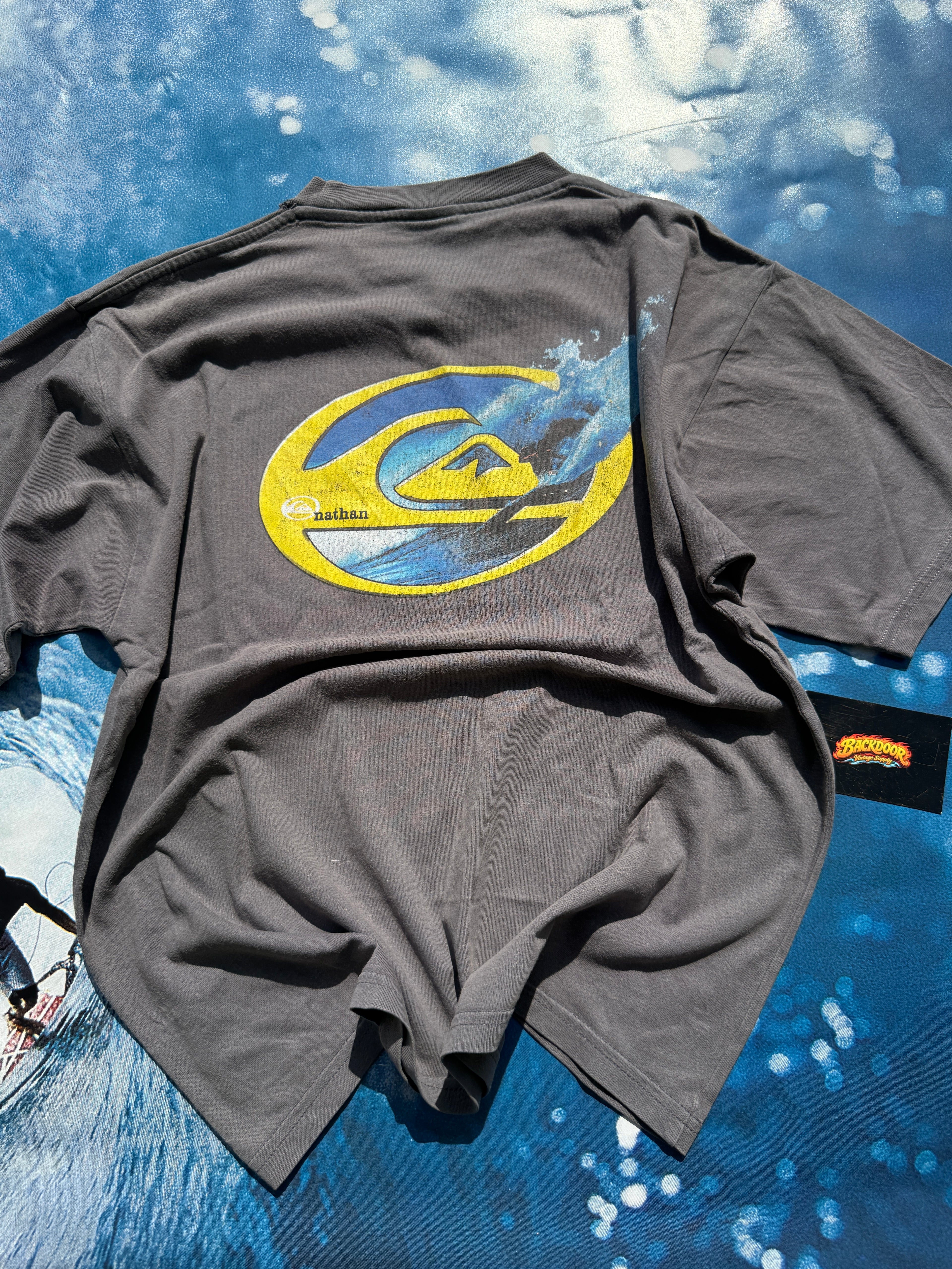 *Grail* Quiksilver 2000s Signature Tee