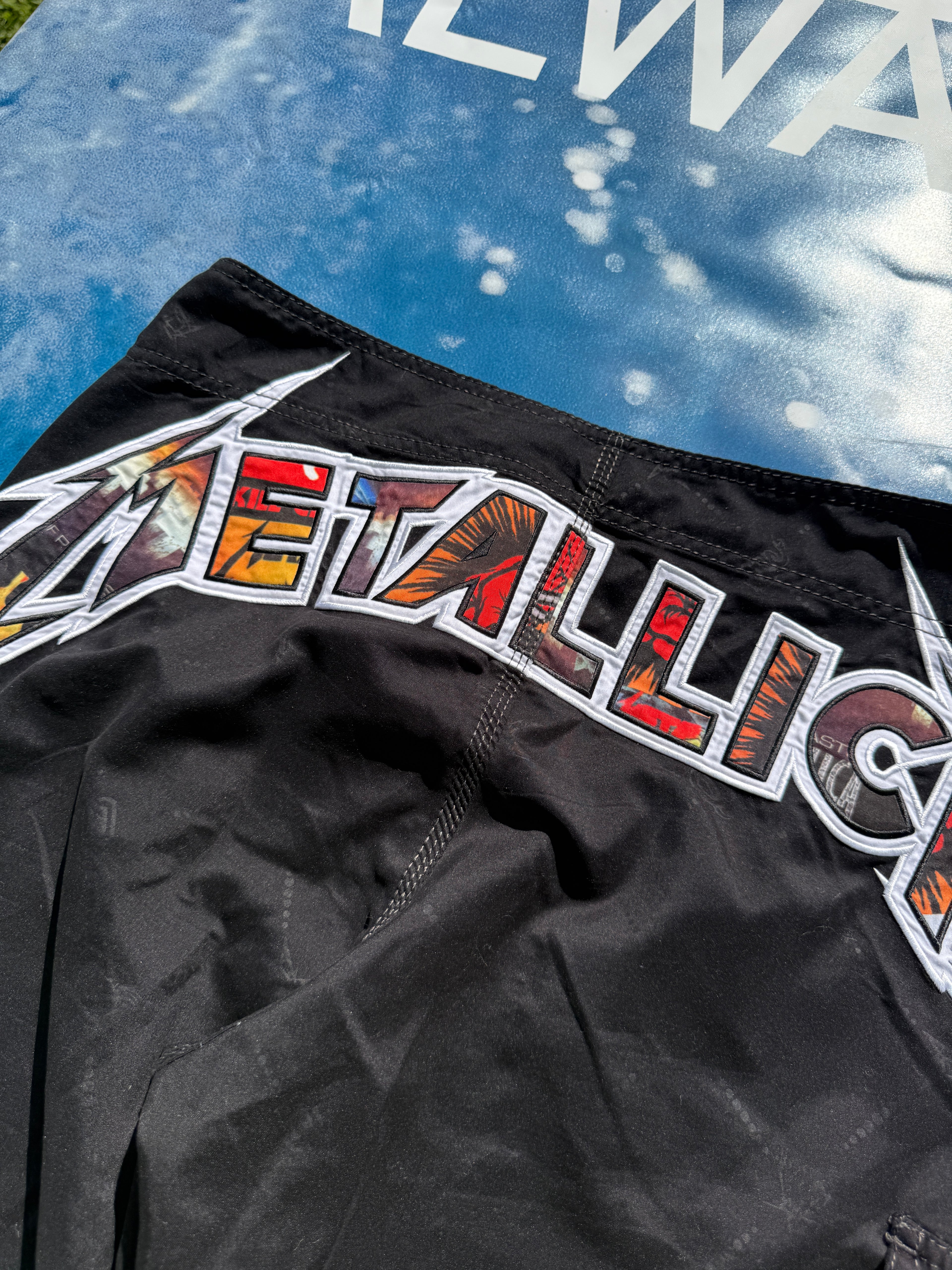 Grail Y2K Billabong Metallica Boardshorts