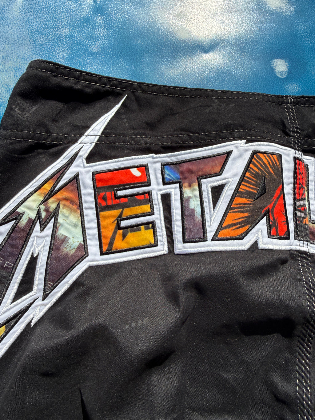 Grail Y2K Billabong Metallica Boardshorts