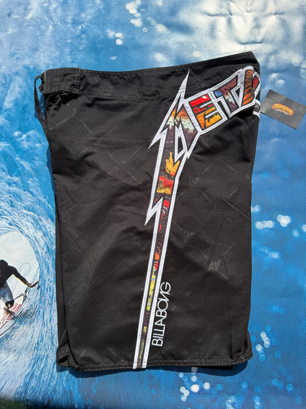Grail Y2K Billabong Metallica Boardshorts