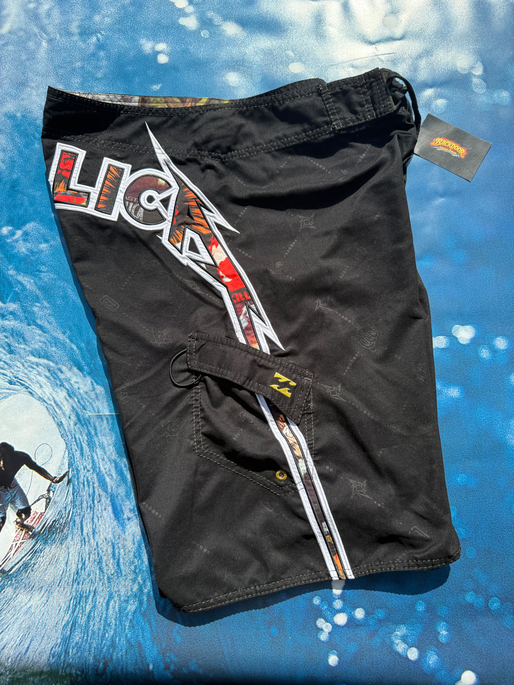 Grail Y2K Billabong Metallica Boardshorts