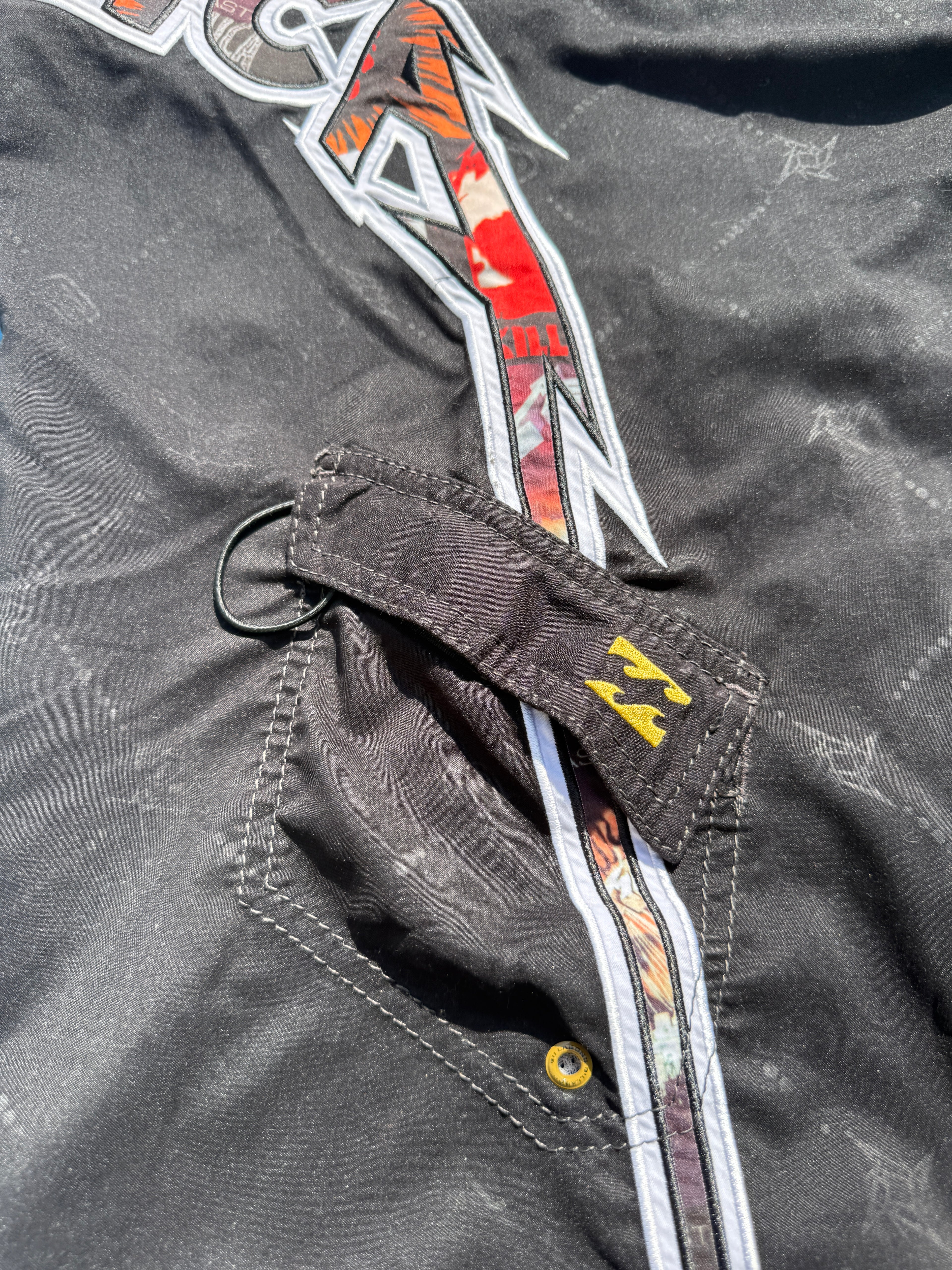 Grail Y2K Billabong Metallica Boardshorts