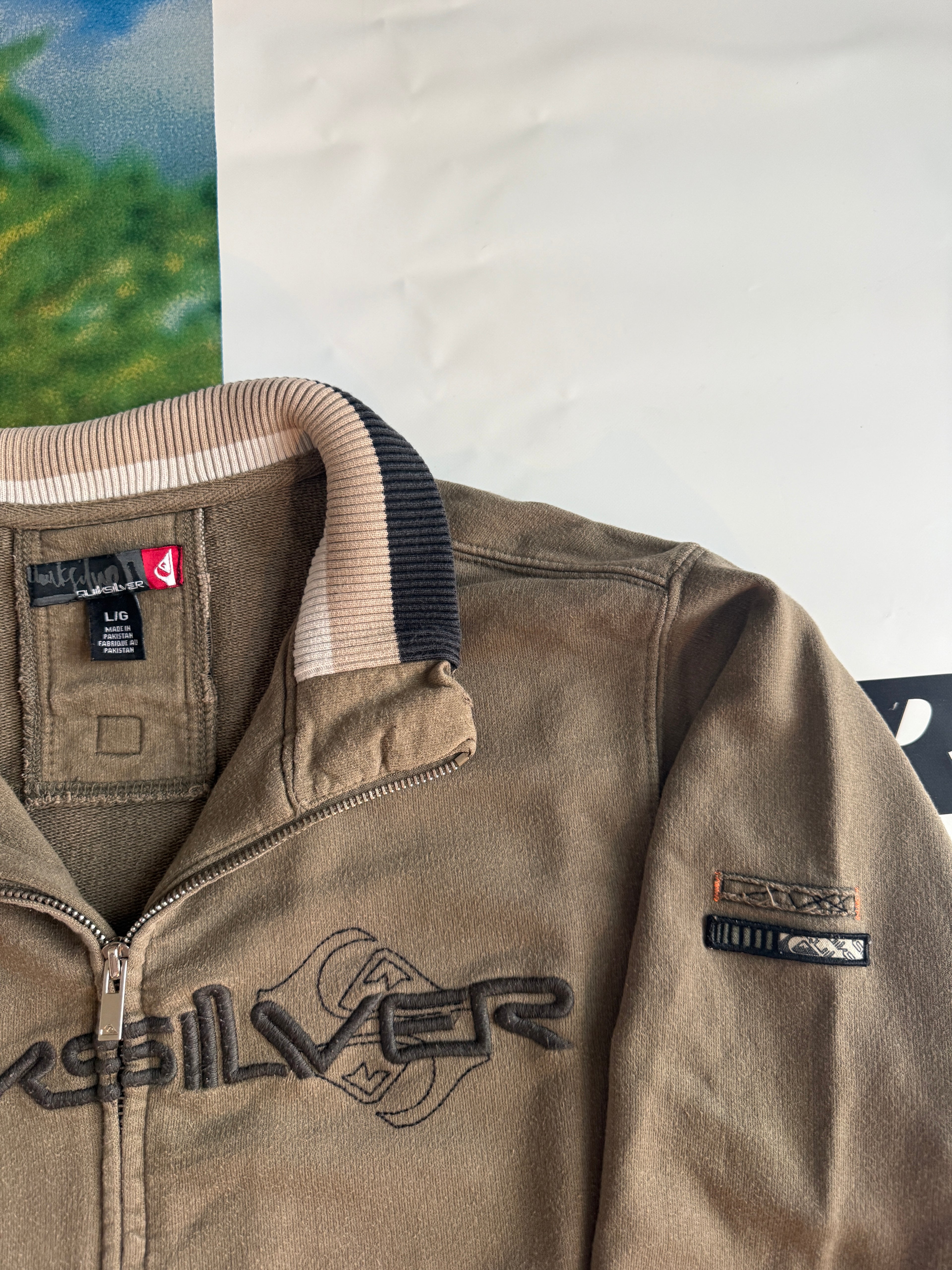 Y2K Quiksilver vintage zip up jacket 2000s