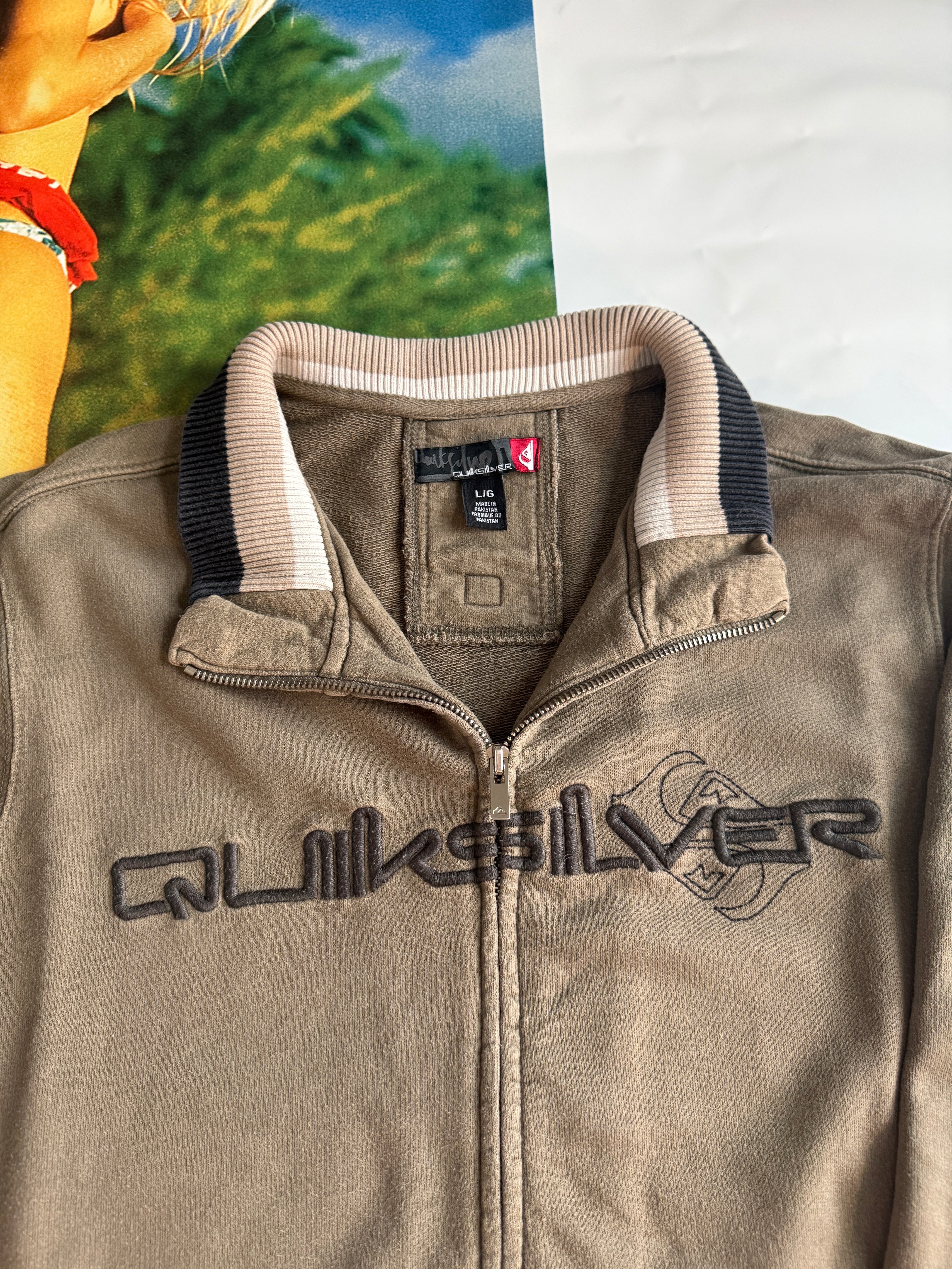 Y2K Quiksilver vintage zip up jacket 2000s