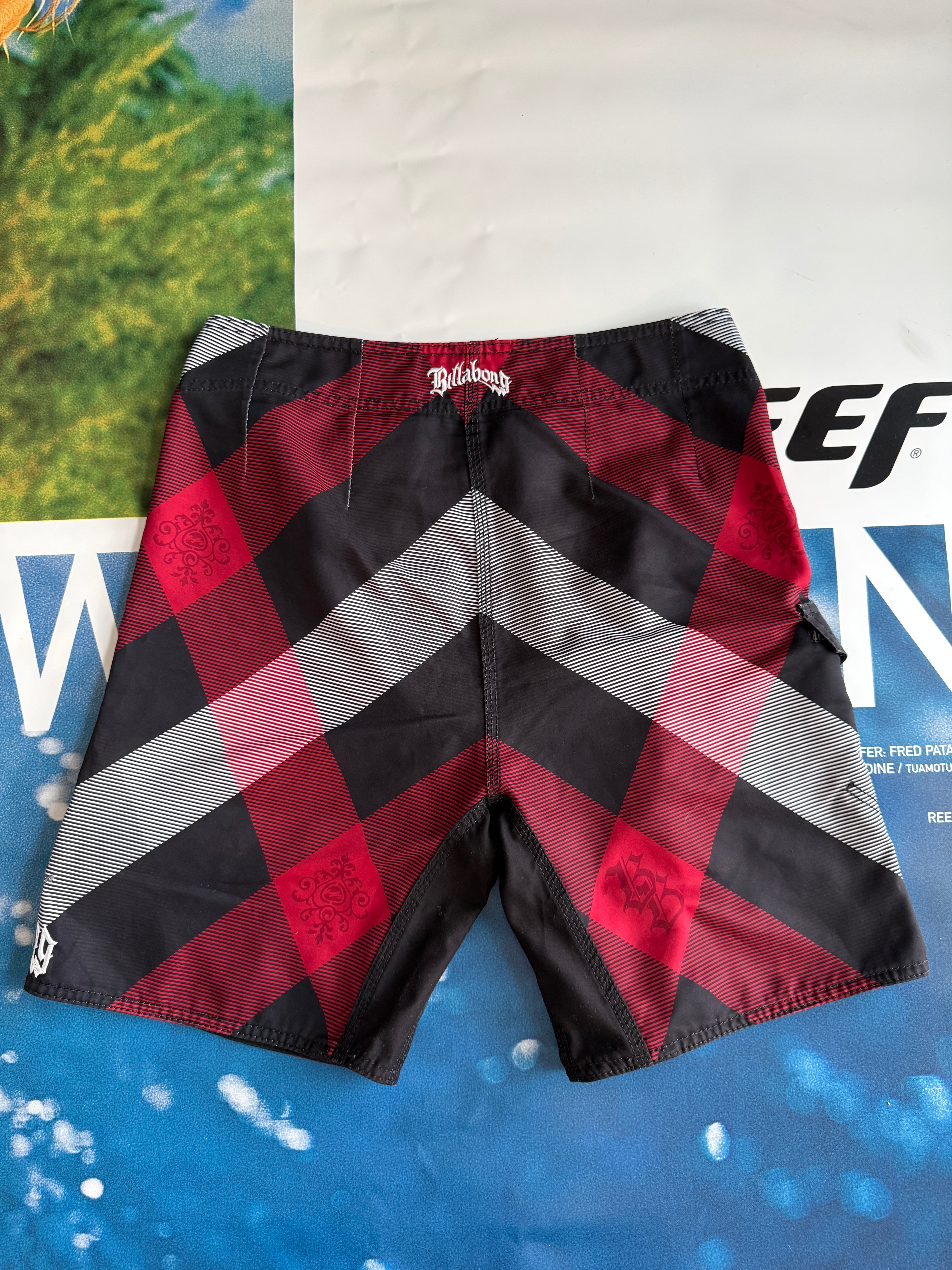 Billabong Plaid Boardshorts