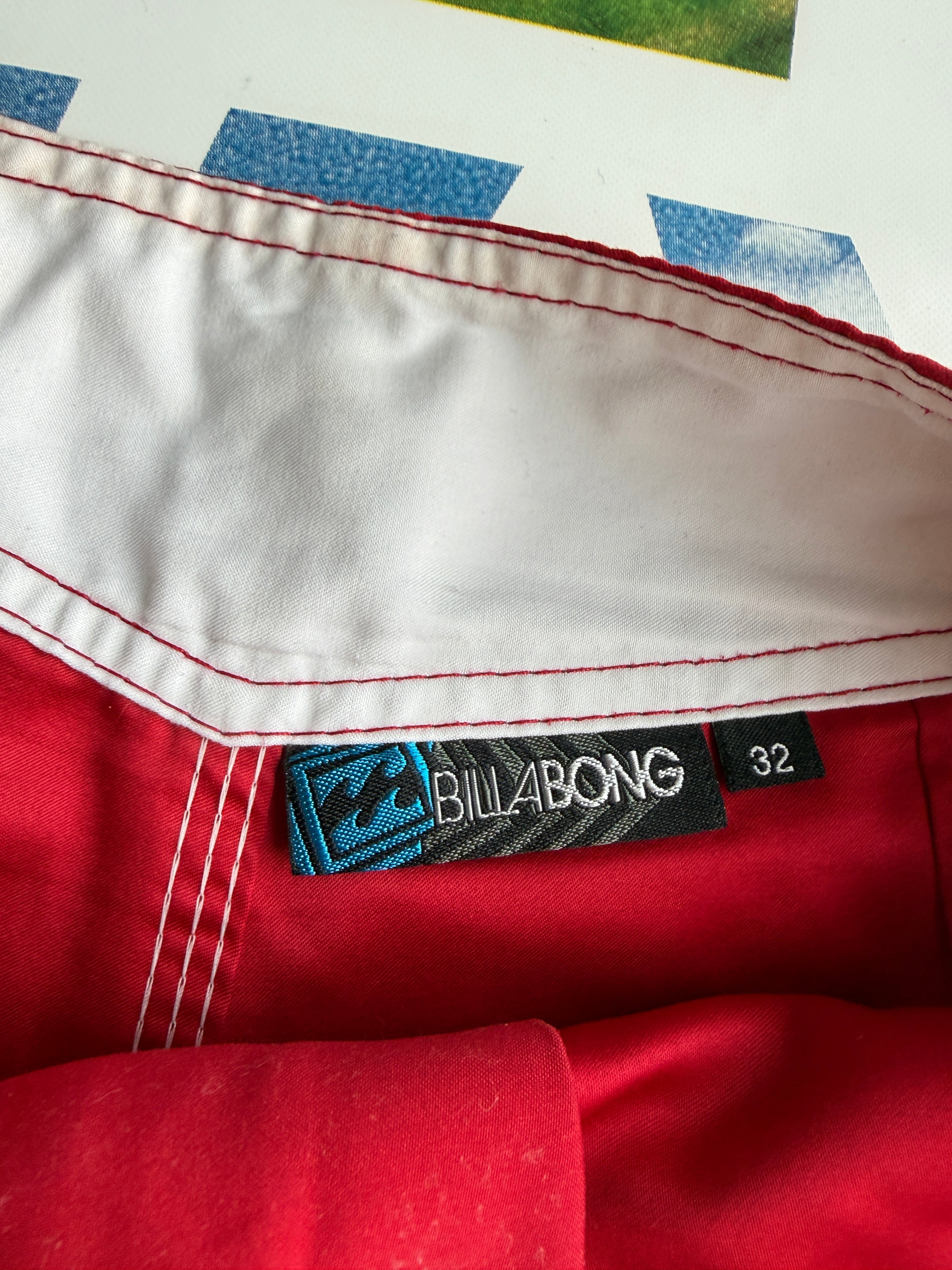 Billabong Red Boardshorts