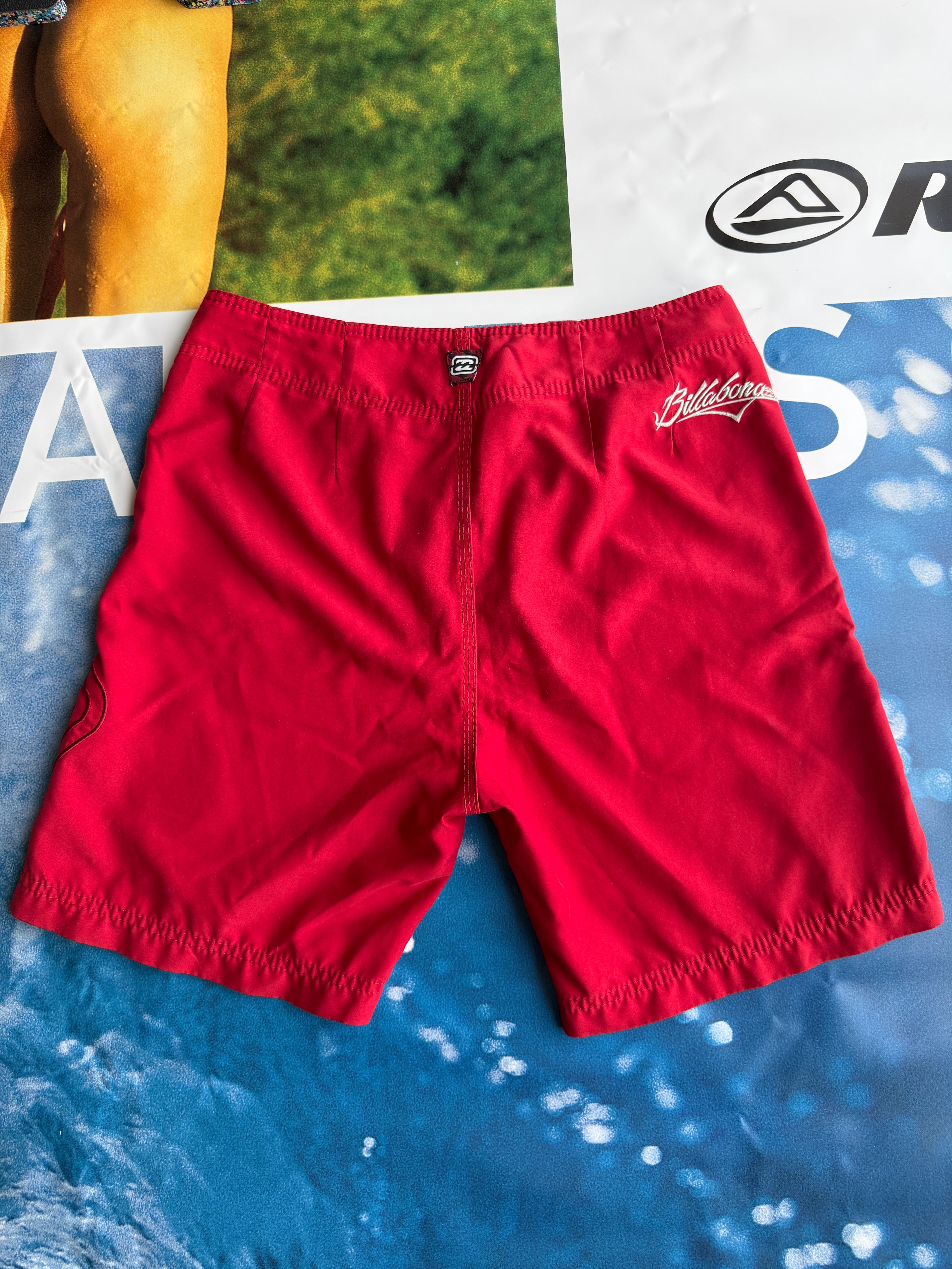 Billabong Red Boardshorts