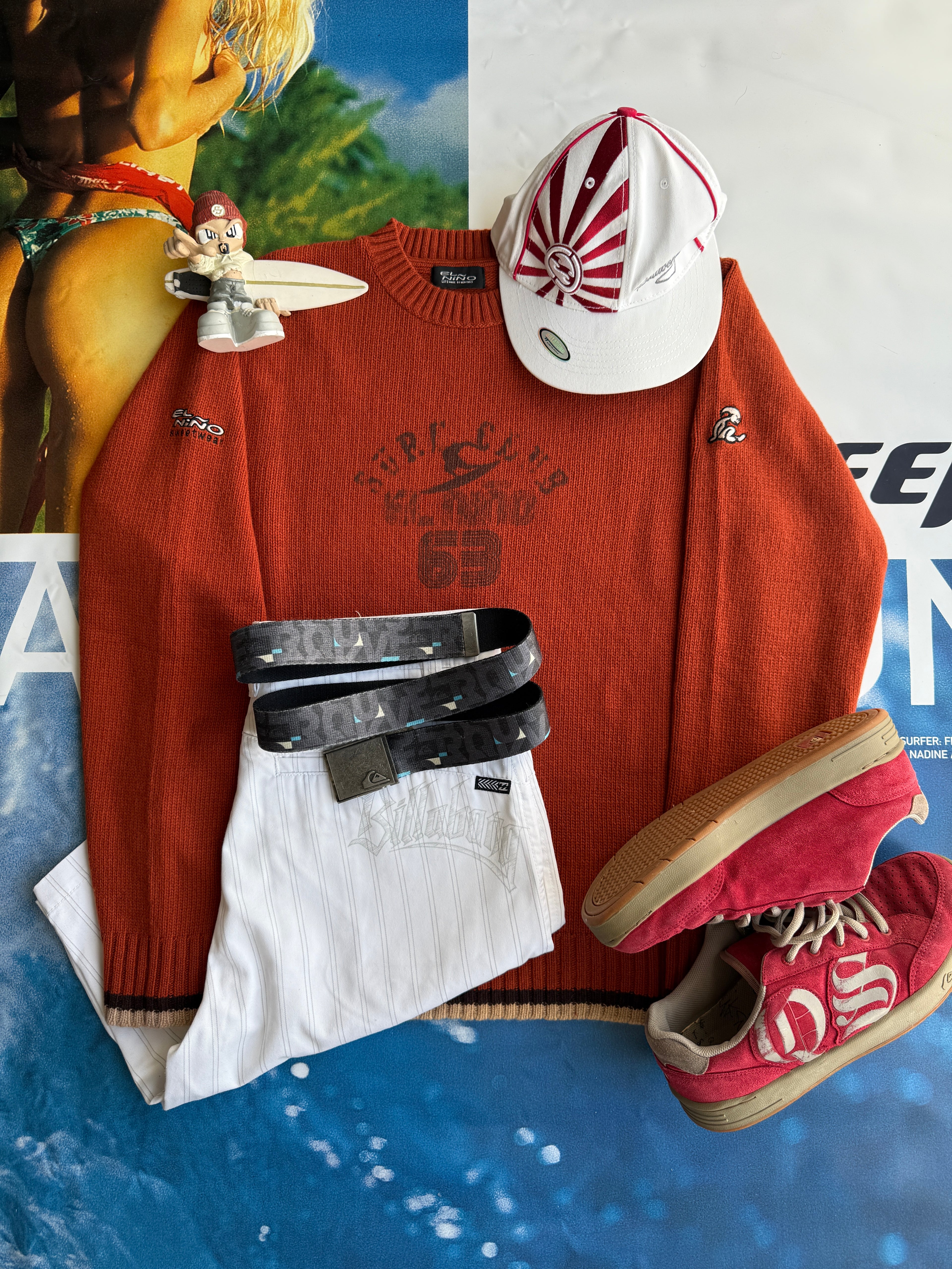 El Nino Y2K Grail Knit Sweater Heavyweigth 2000s