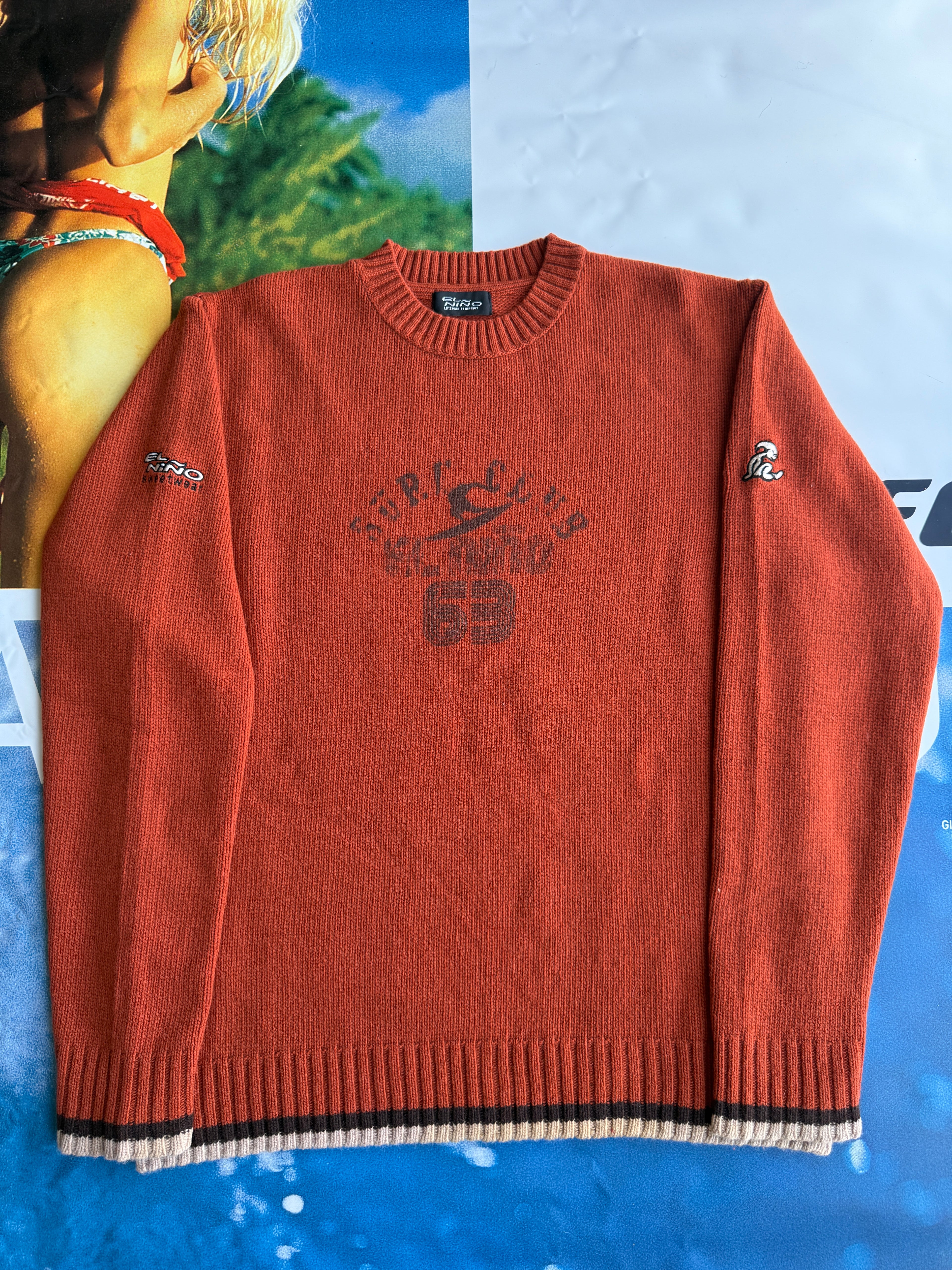 El Nino Y2K Grail Knit Sweater Heavyweigth 2000s