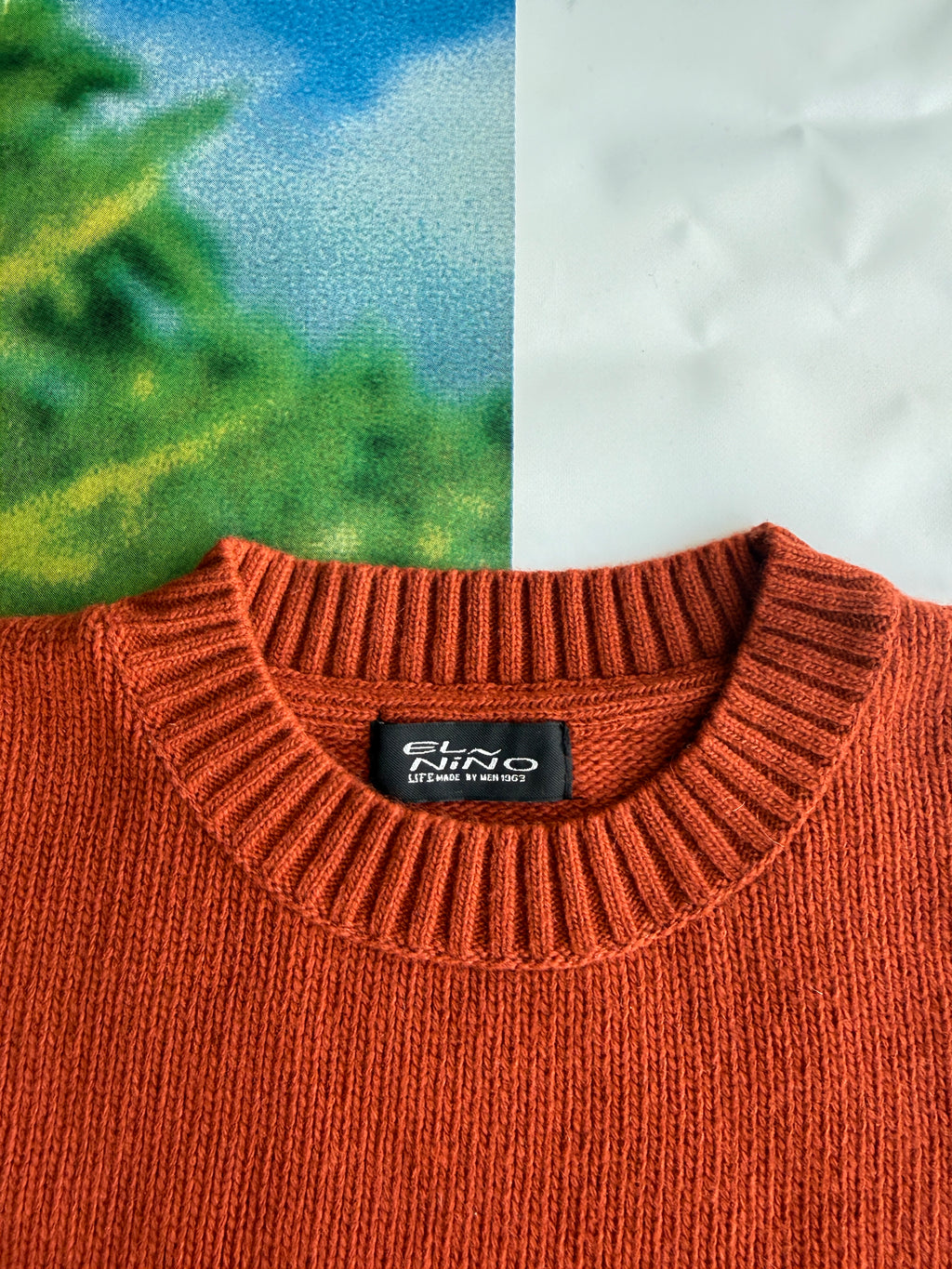 El Nino Y2K Grail Knit Sweater Heavyweigth 2000s
