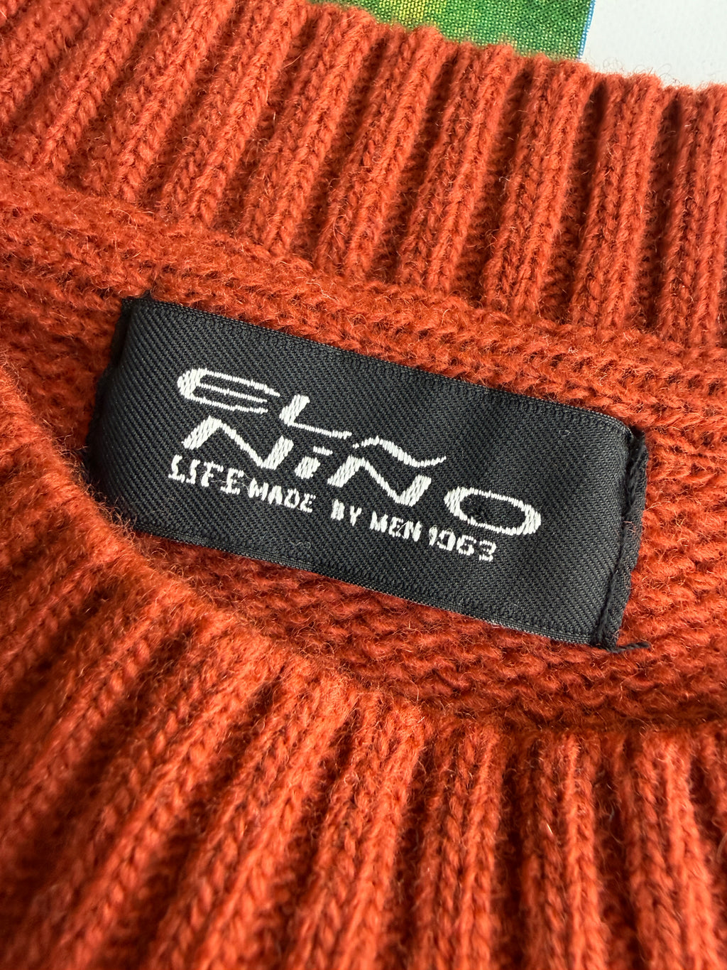 El Nino Y2K Grail Knit Sweater Heavyweigth 2000s