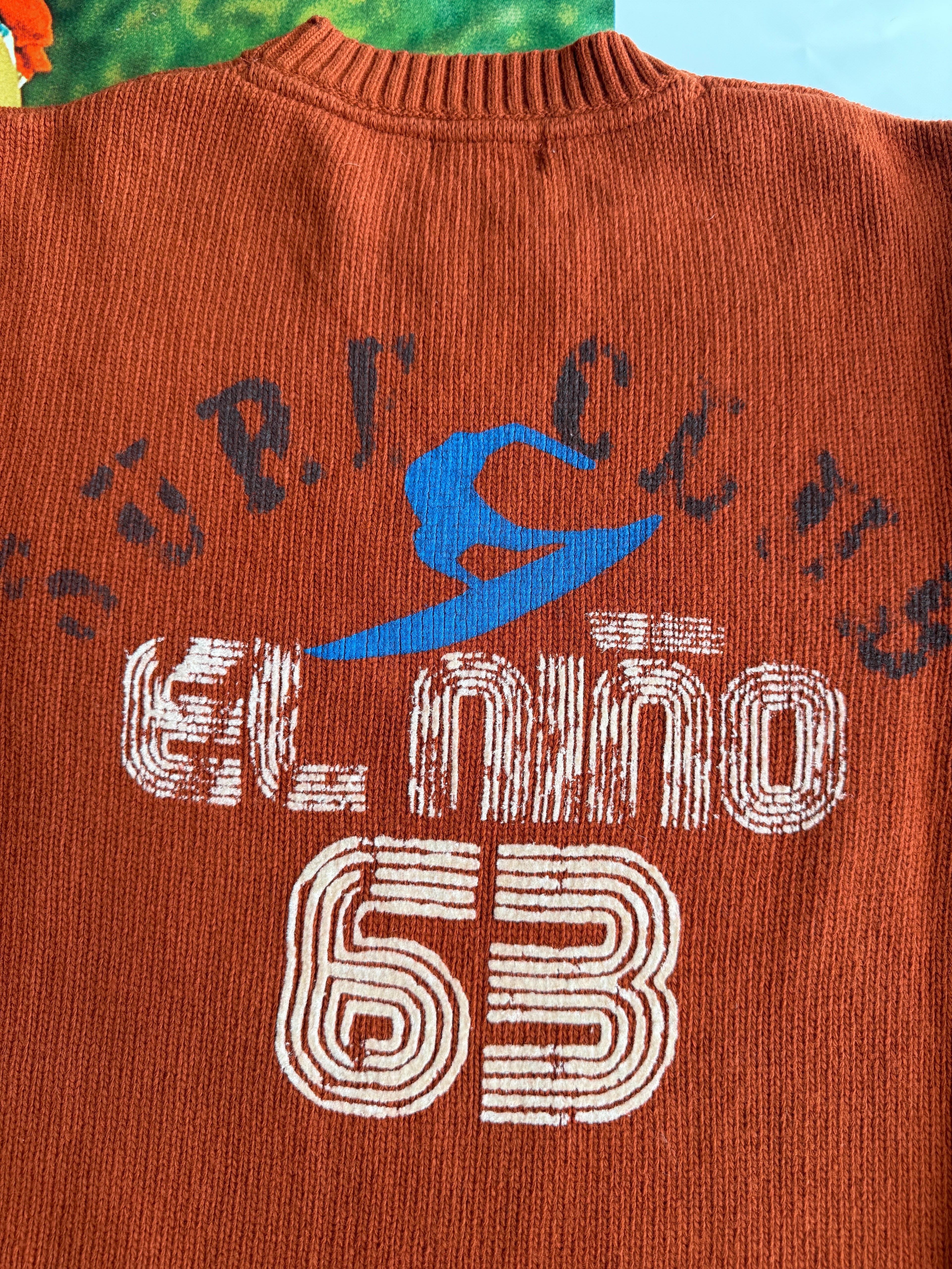 El Nino Y2K Grail Knit Sweater Heavyweigth 2000s
