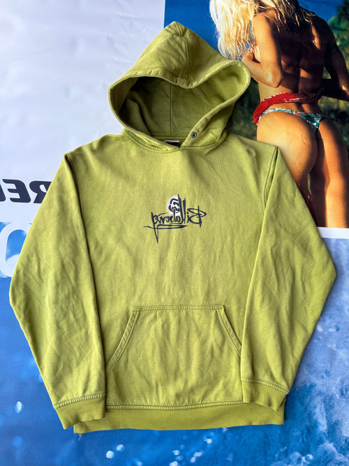 Billabong 2000s Lime Green Hoodie