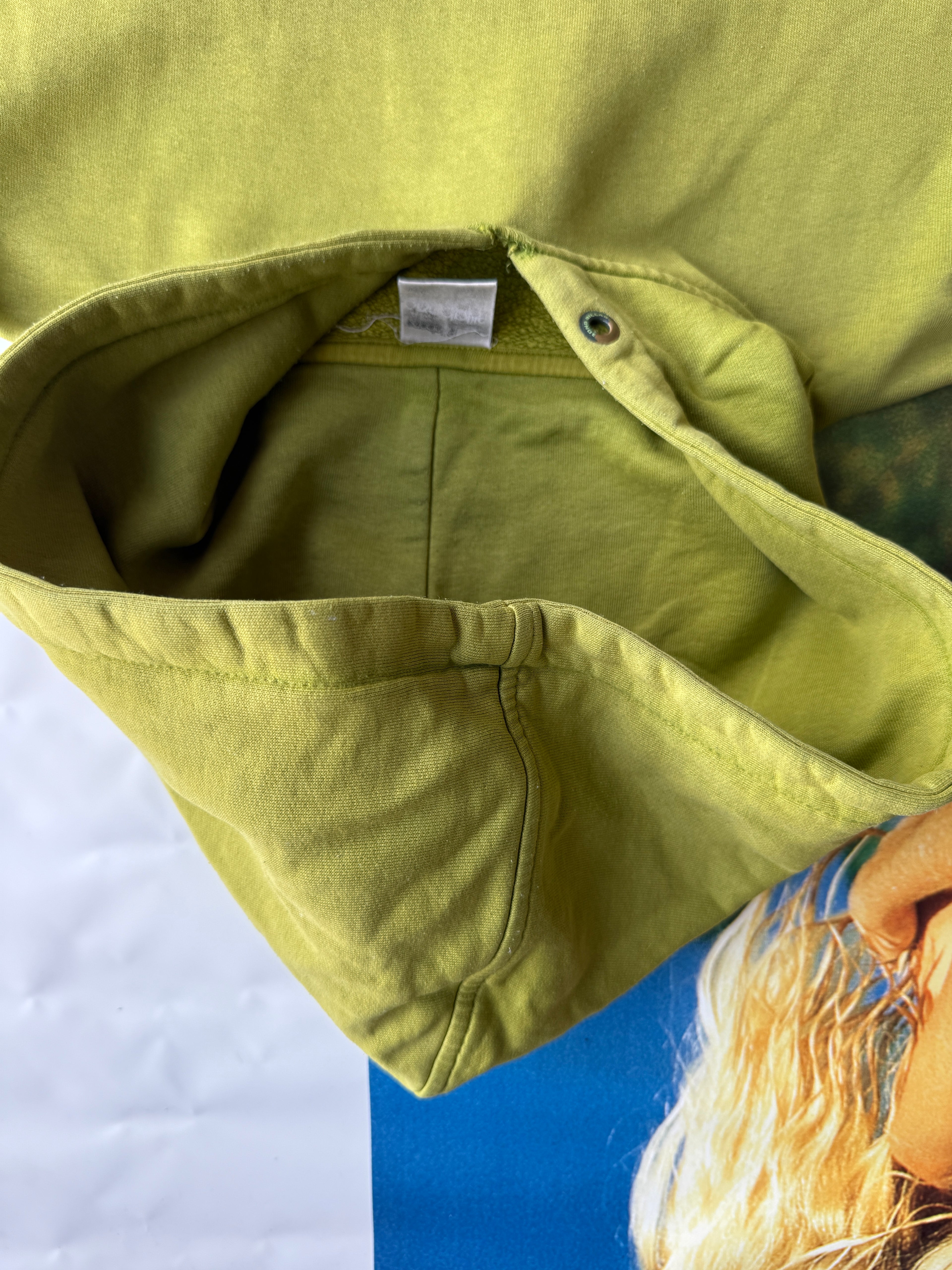 Billabong 2000s Lime Green Hoodie