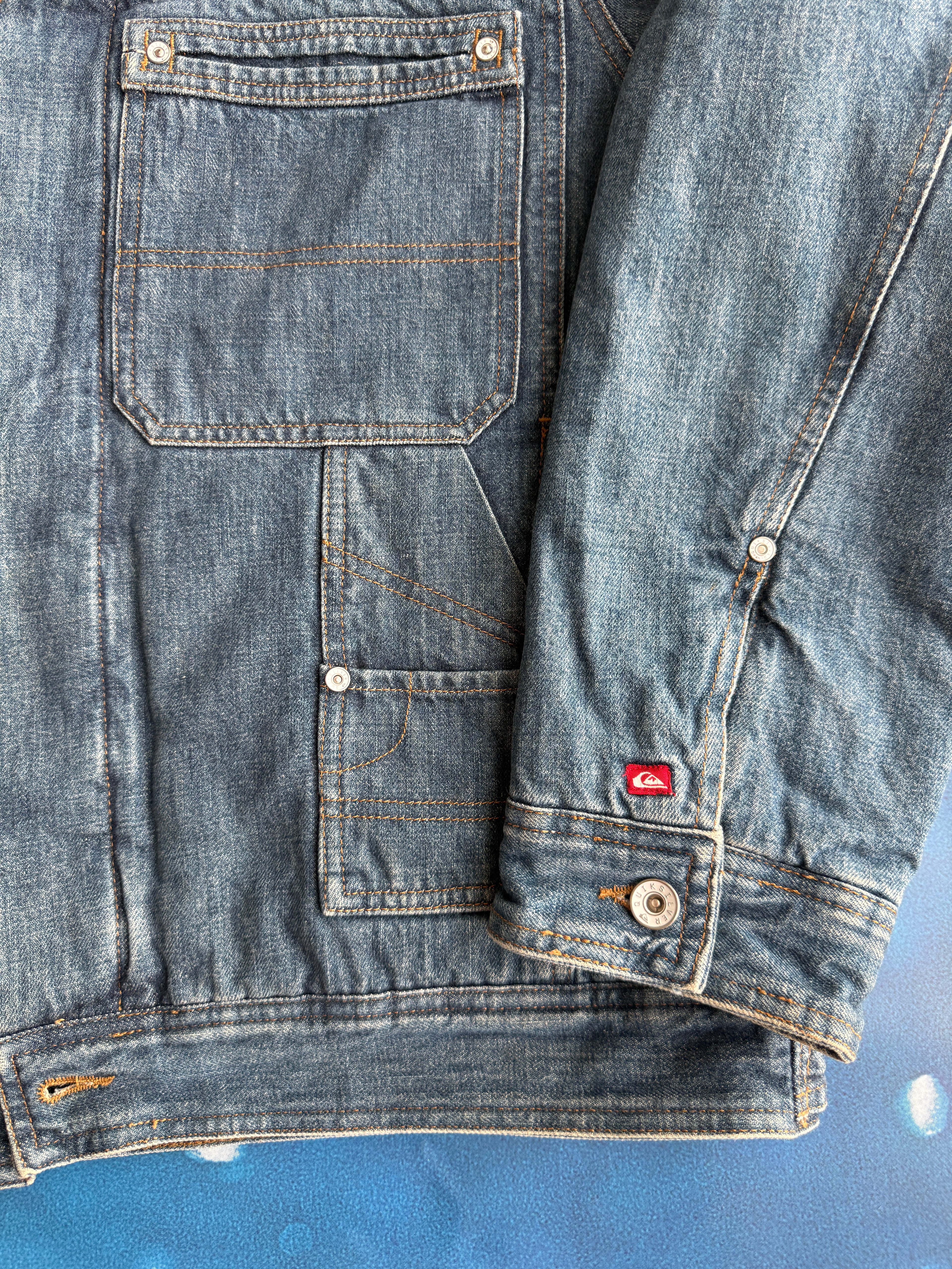 *Grail* Y2K Quiksilver Heavyweight Denim Jacket
