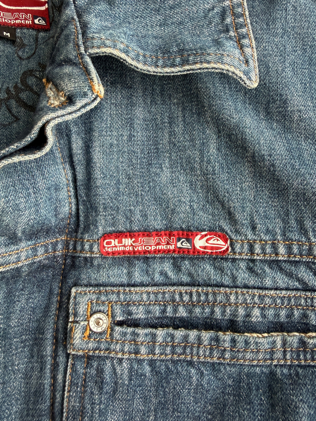 *Grail* Y2K Quiksilver Heavyweight Denim Jacket