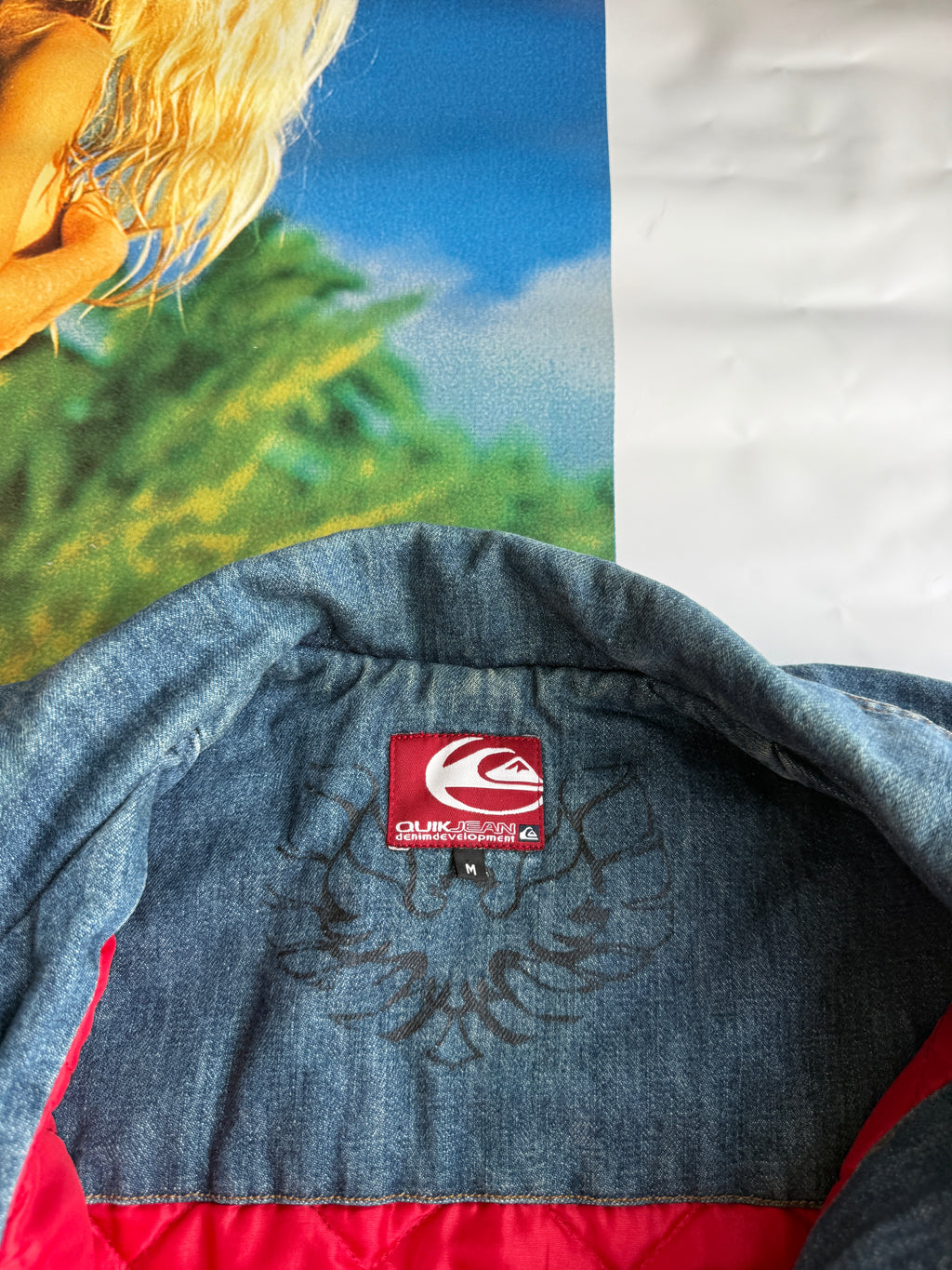 *Grail* Y2K Quiksilver Heavyweight Denim Jacket