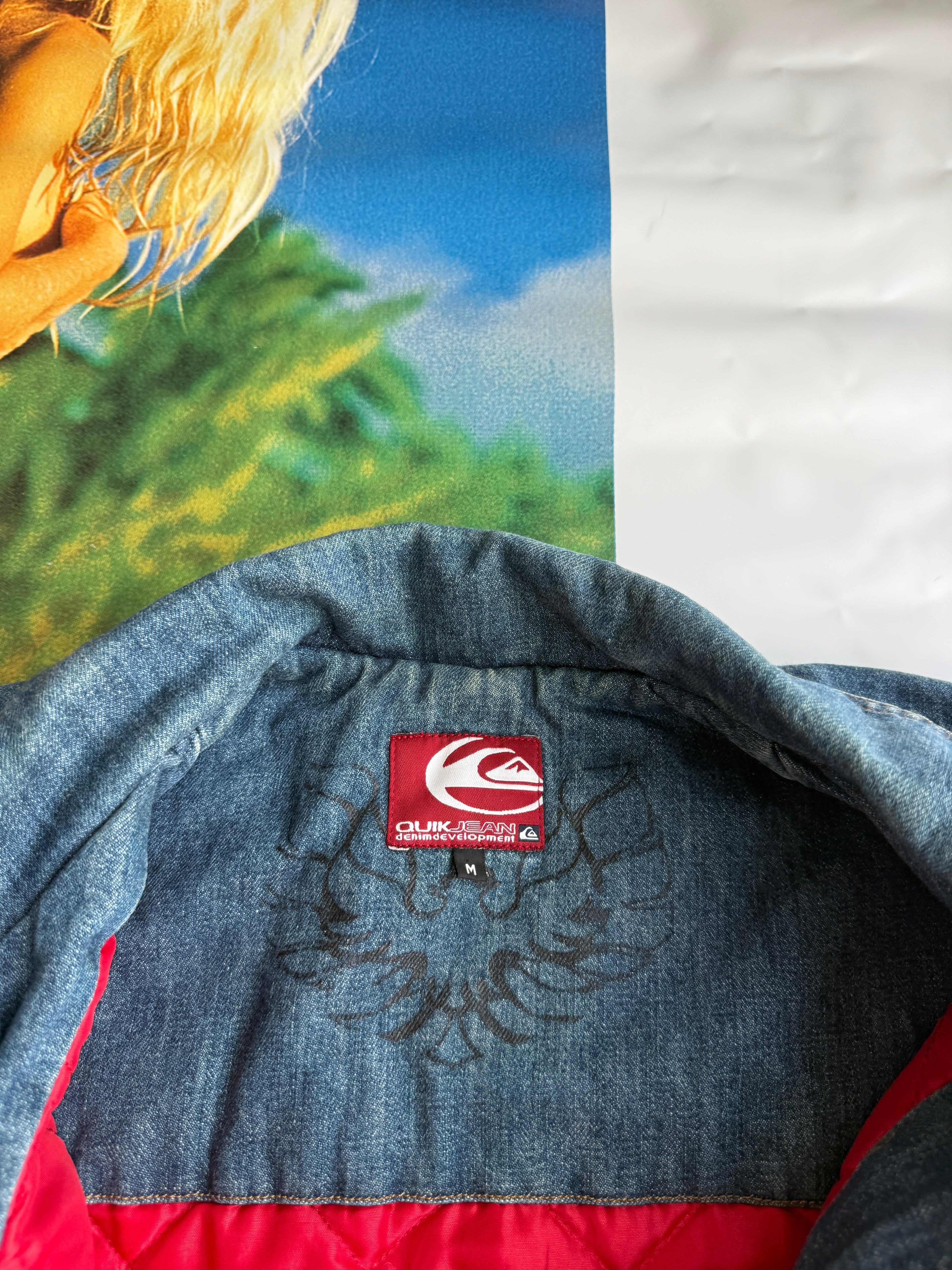 *Grail* Y2K Quiksilver Heavyweight Denim Jacket