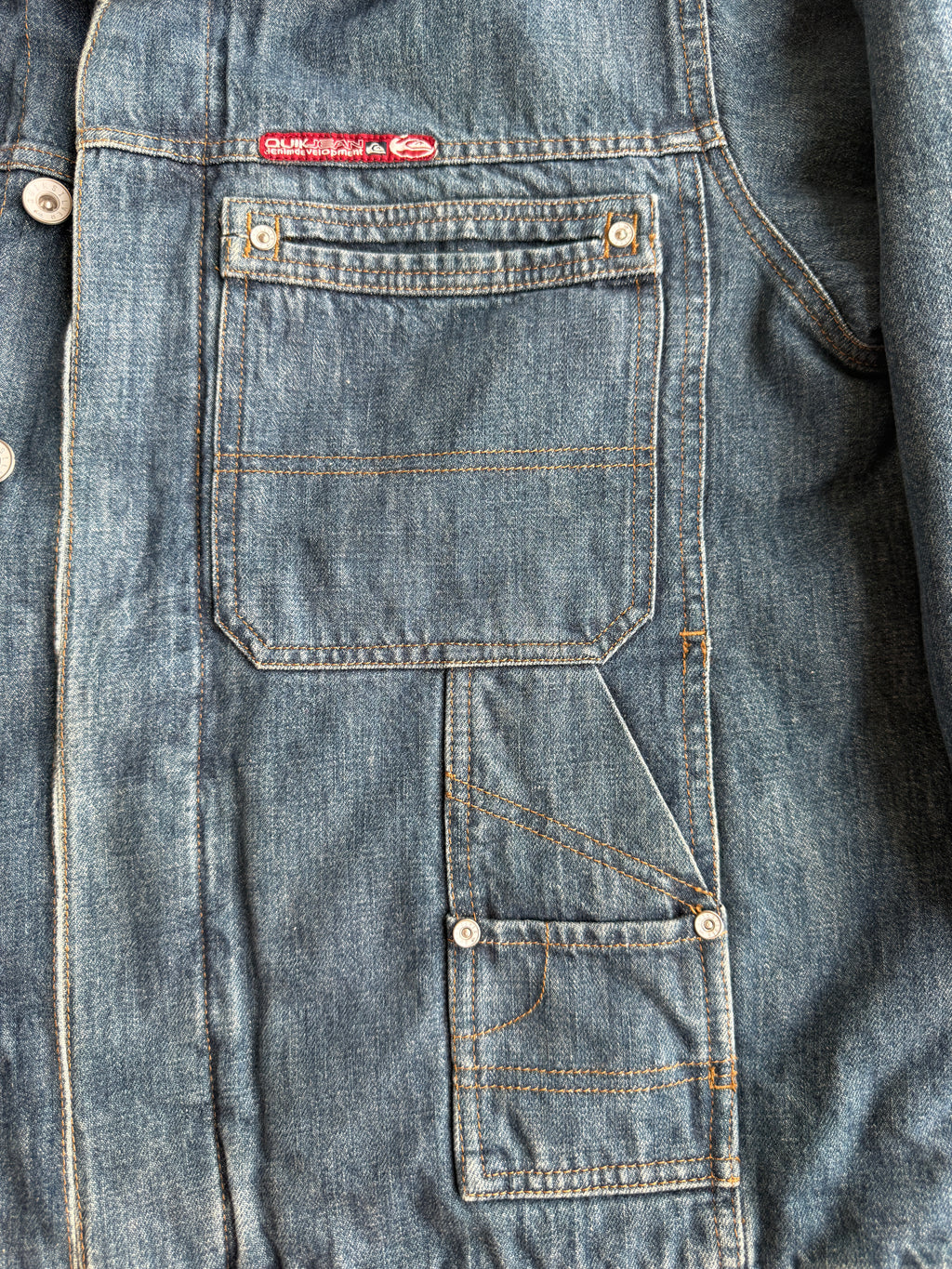*Grail* Y2K Quiksilver Heavyweight Denim Jacket
