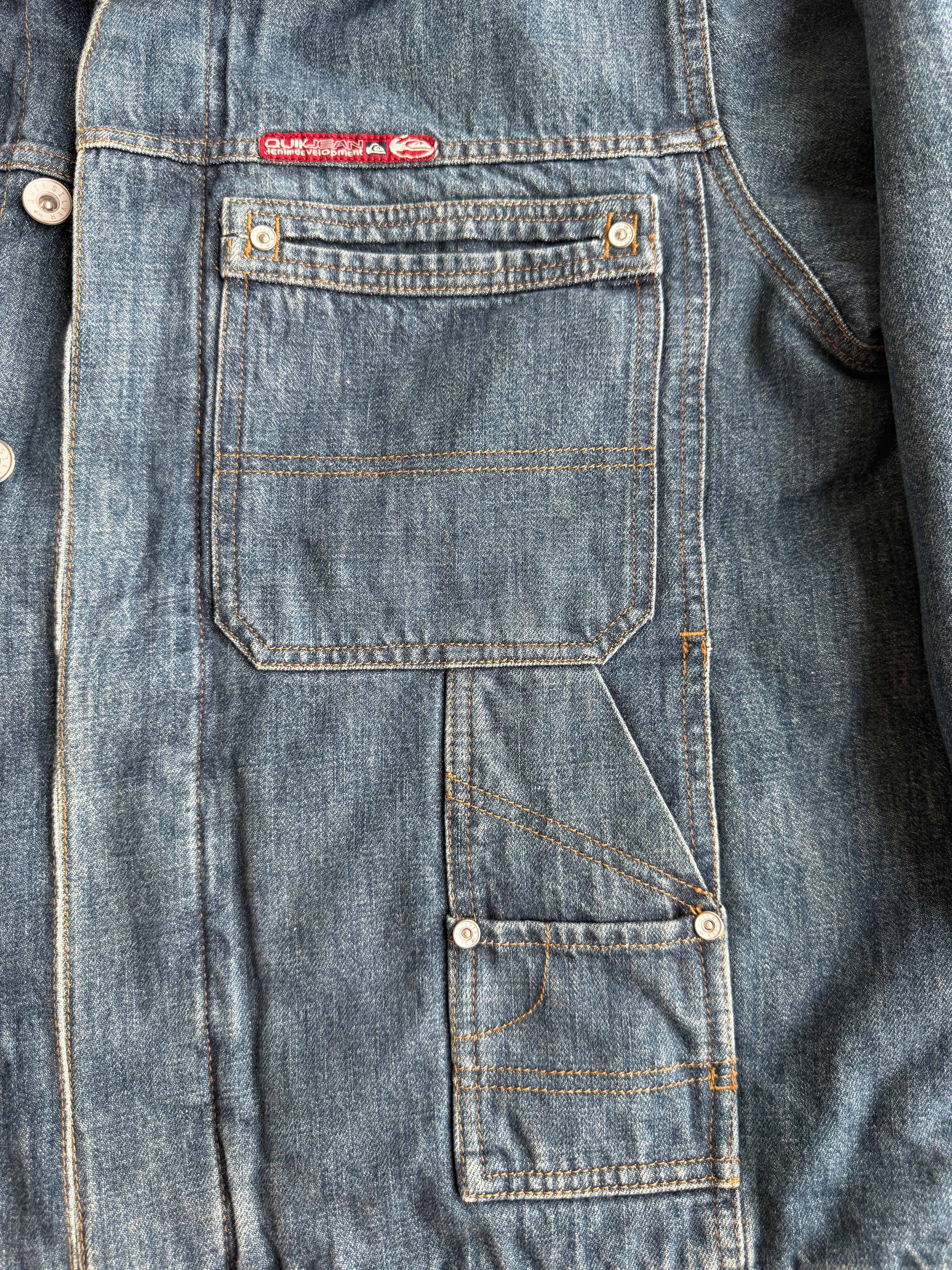 *Grail* Y2K Quiksilver Heavyweight Denim Jacket