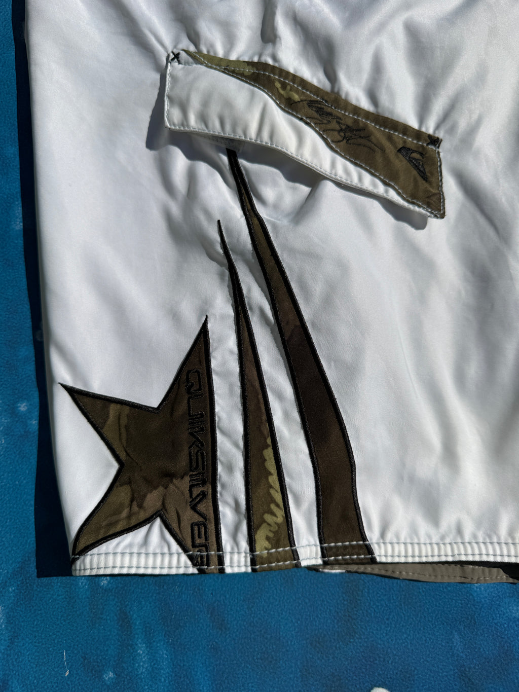 Grail Y2K Quiksilver Camo Kelly Slater Signature Boardshorts