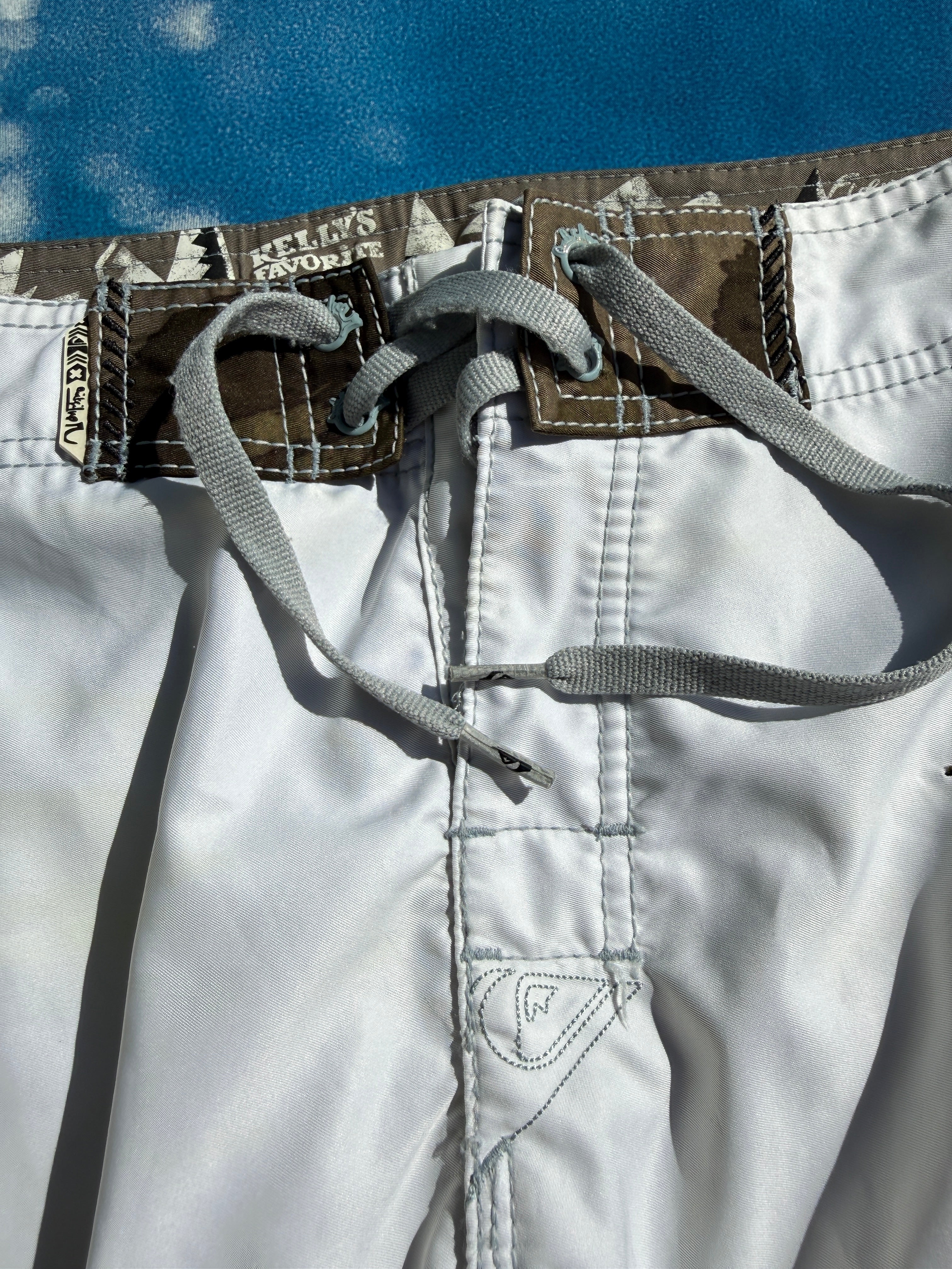 Grail Y2K Quiksilver Camo Kelly Slater Signature Boardshorts