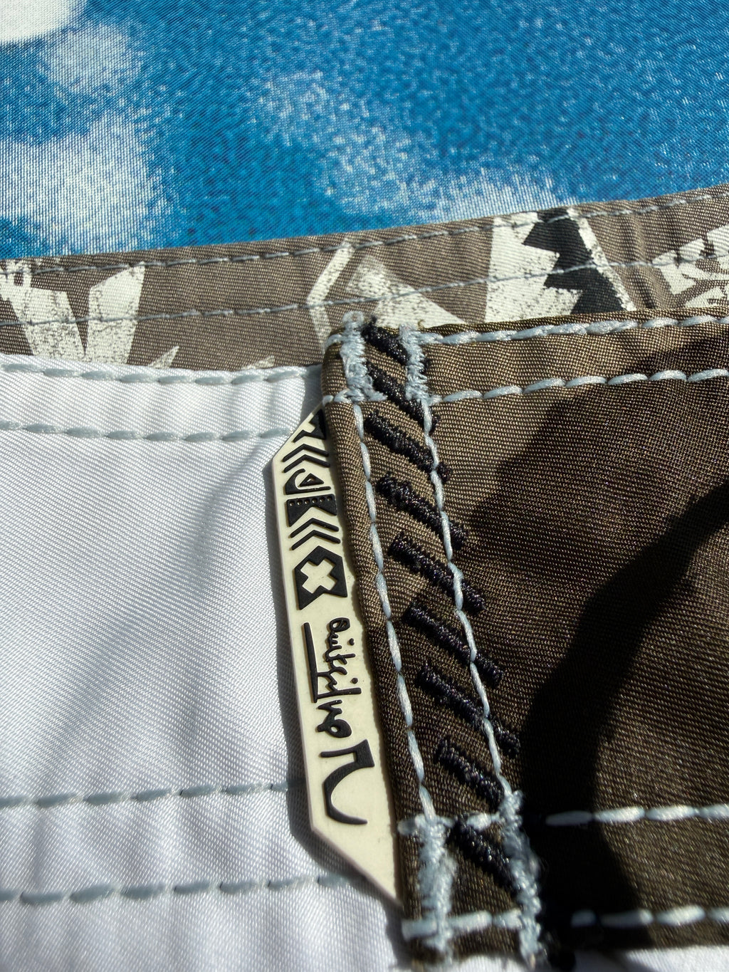 Grail Y2K Quiksilver Camo Kelly Slater Signature Boardshorts